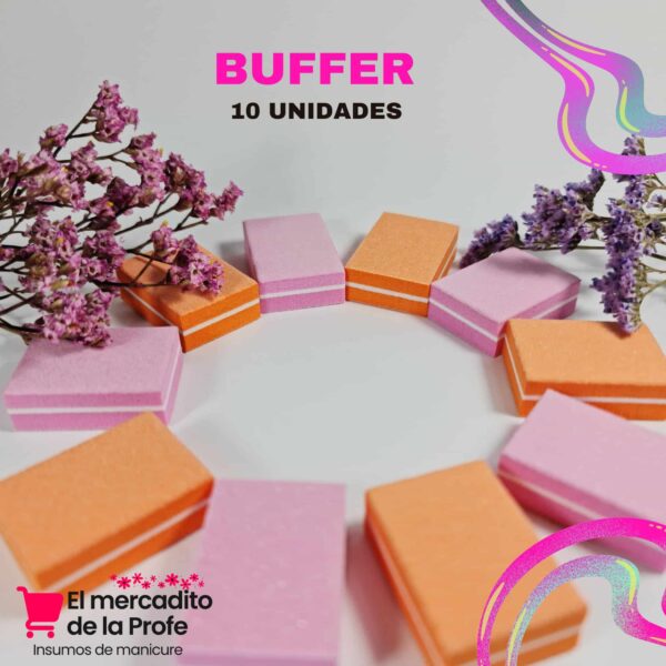 Pulidor Buffer  10 pcs