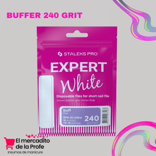 Buffer Staleks Expert 51 Blanco Pulidor