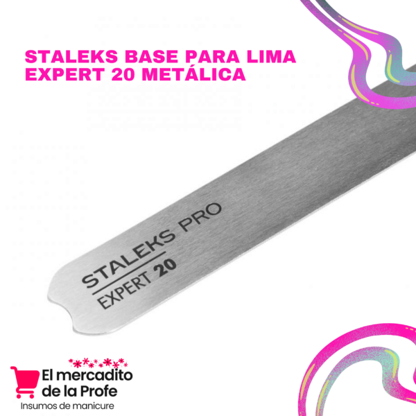 Base Para Lima Staleks  Expert 20 Metálica