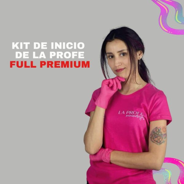 Kit de inicio de la Profe Manicurista full Premium