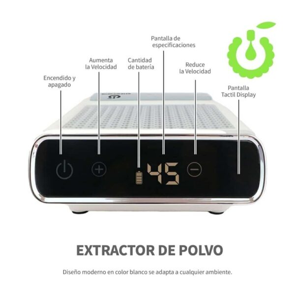 Extractor Para Polvo Inalámbrico - Imagen 2