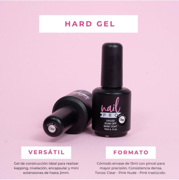 Gel Nail Pro Hard Gel - Imagen 4