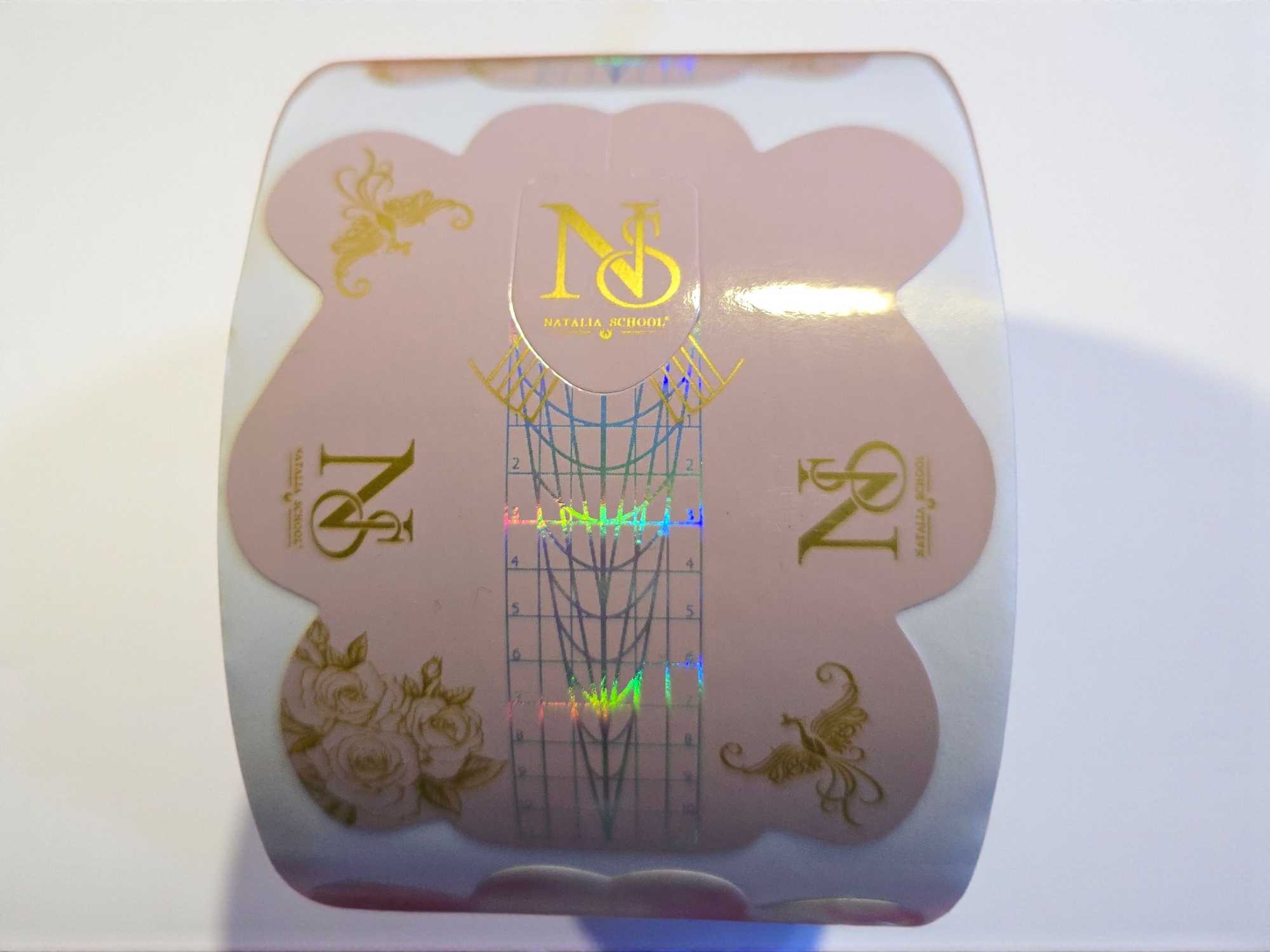 Molde de papel polygel Natalia School 300pcs